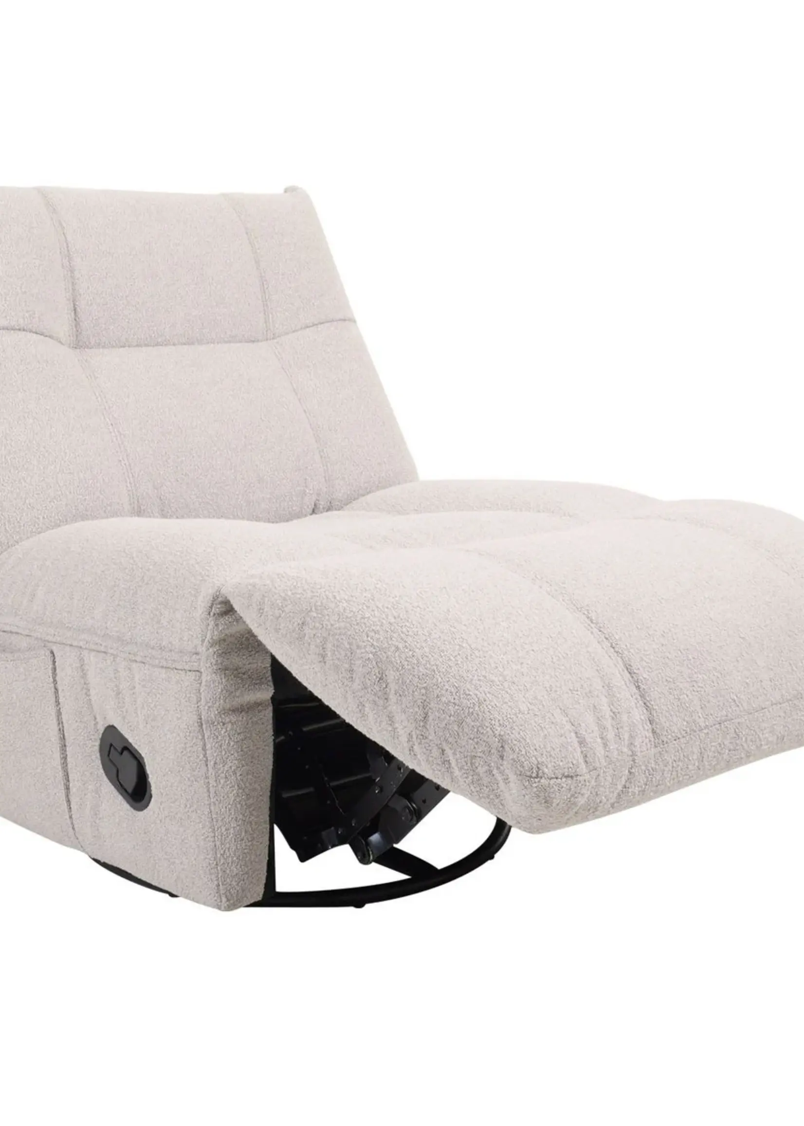 Home67 Relaxfauteuil Just Chill - Naturel Boucle