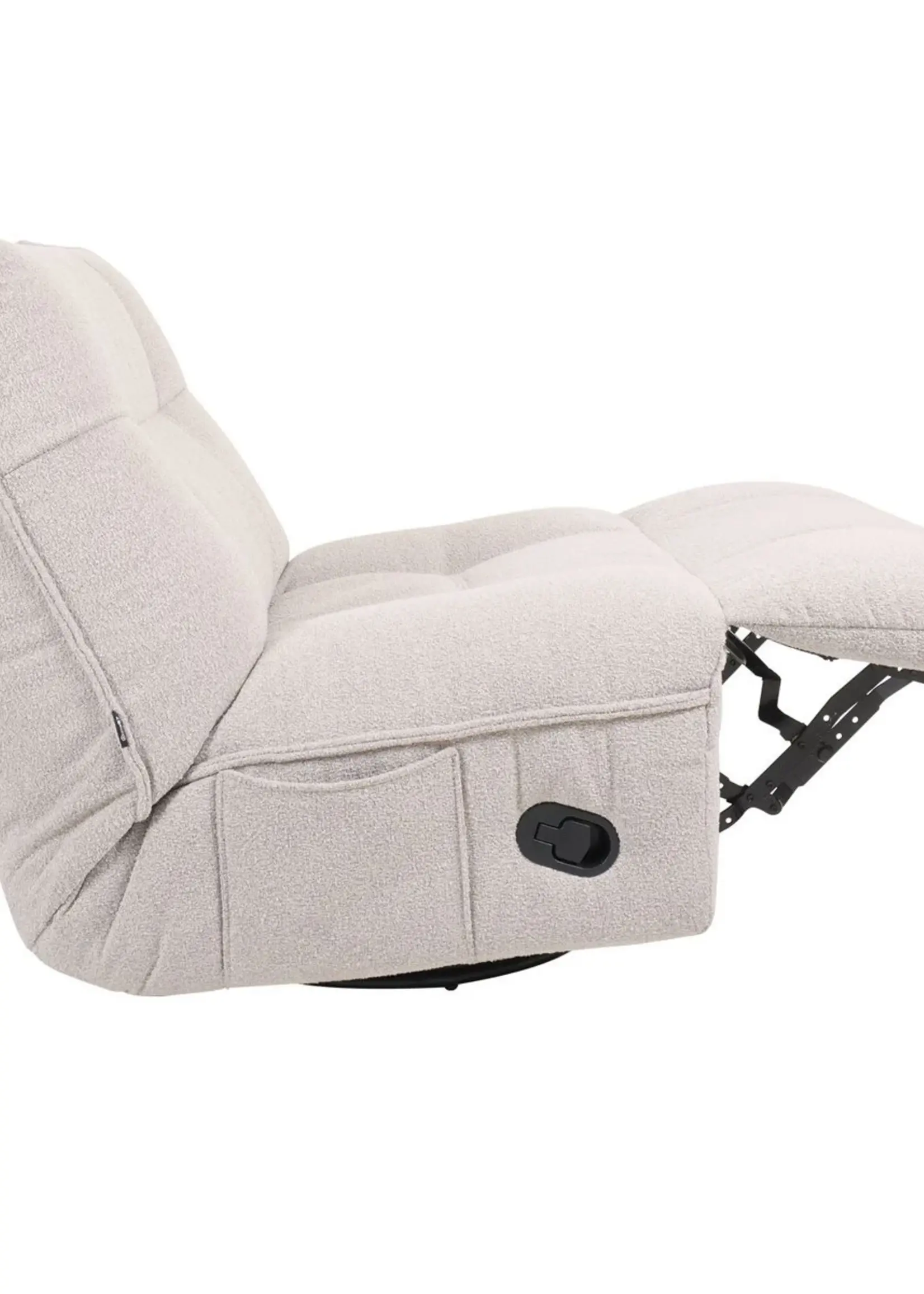 Home67 Relaxfauteuil Just Chill - Naturel Boucle