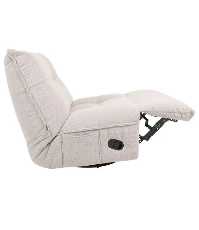 Home67 Relaxfauteuil Just Chill - Naturel Boucle