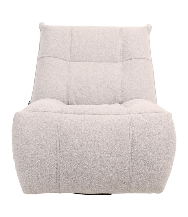 Home67 Relaxfauteuil Just Chill - Naturel Boucle