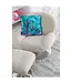 J-line  J-Line zetel Relax + Voetbank - metaal/multiplex - creme/zilver