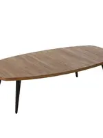 J-line  J-Line Salontafel Rechthoekig Gerecycleerd Teak Naturel