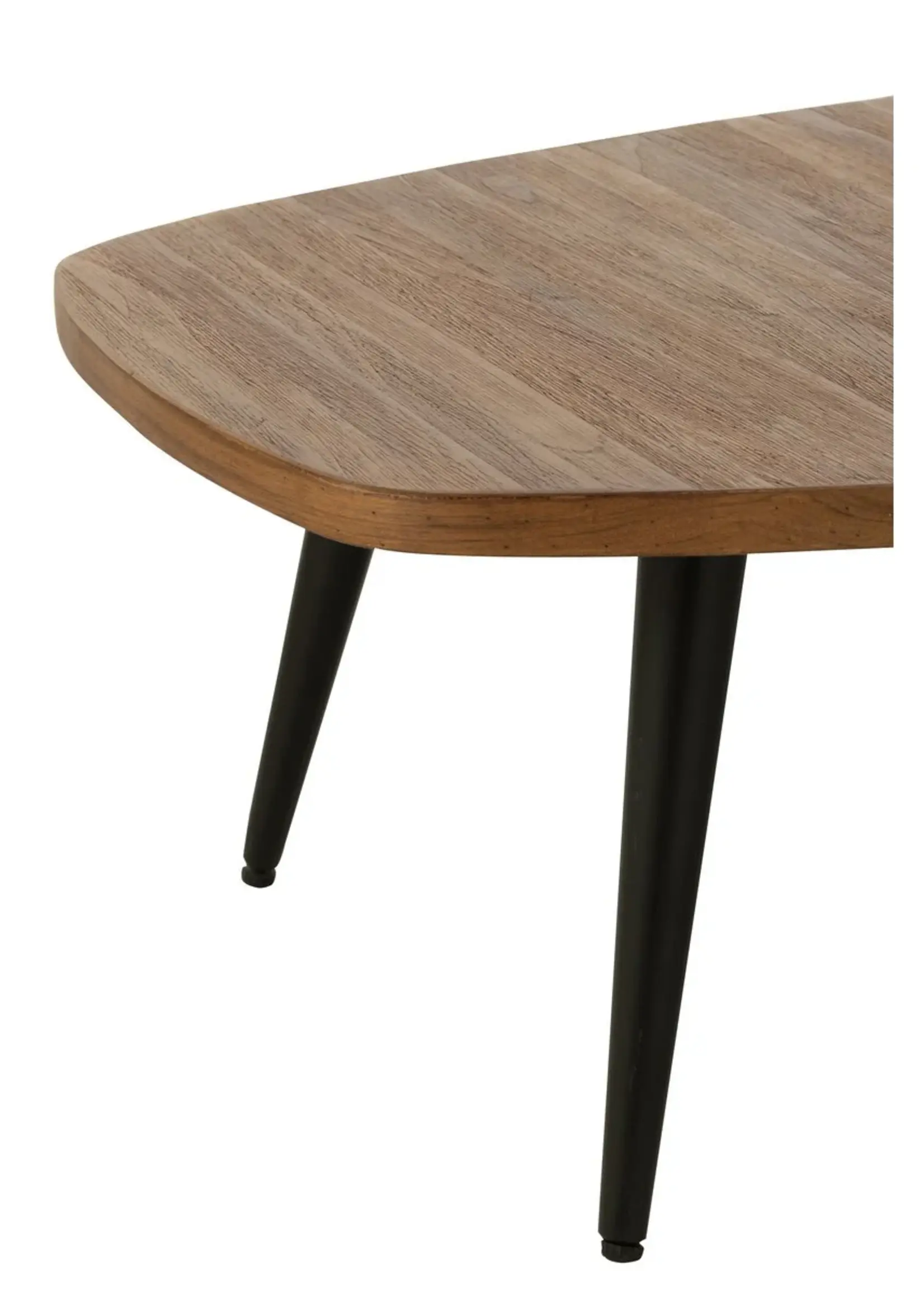 J-line  J-Line Salontafel Rechthoekig Gerecycleerd Teak Naturel