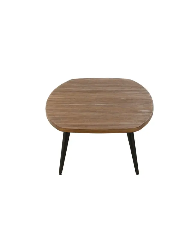 J-line  J-Line Salontafel Rechthoekig Gerecycleerd Teak Naturel