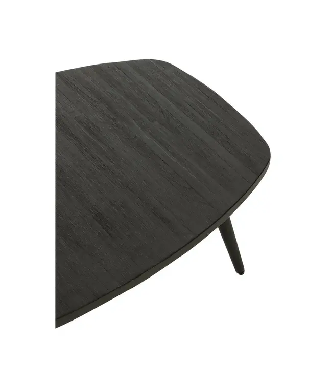 J-line  J-Line bijzettafel Rechthoekig - hout - zwart