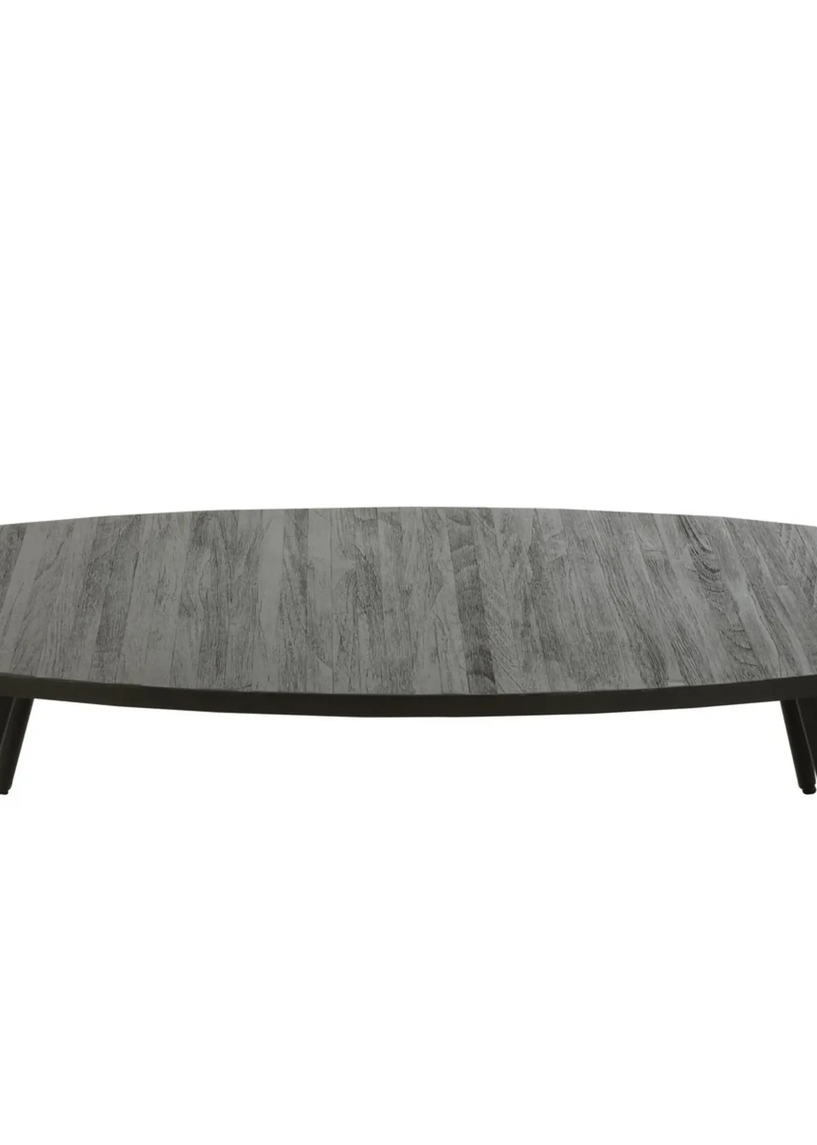 J-line  J-Line bijzettafel Rechthoekig - hout - zwart