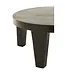 J-line  J-Line Salontafel Rond Mango Hout Matte Zwart