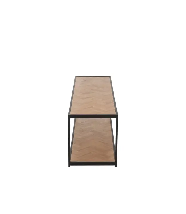 J-line  J-Line salontafel Zigzag Rechthoek - hout/metaal - naturel/zwart
