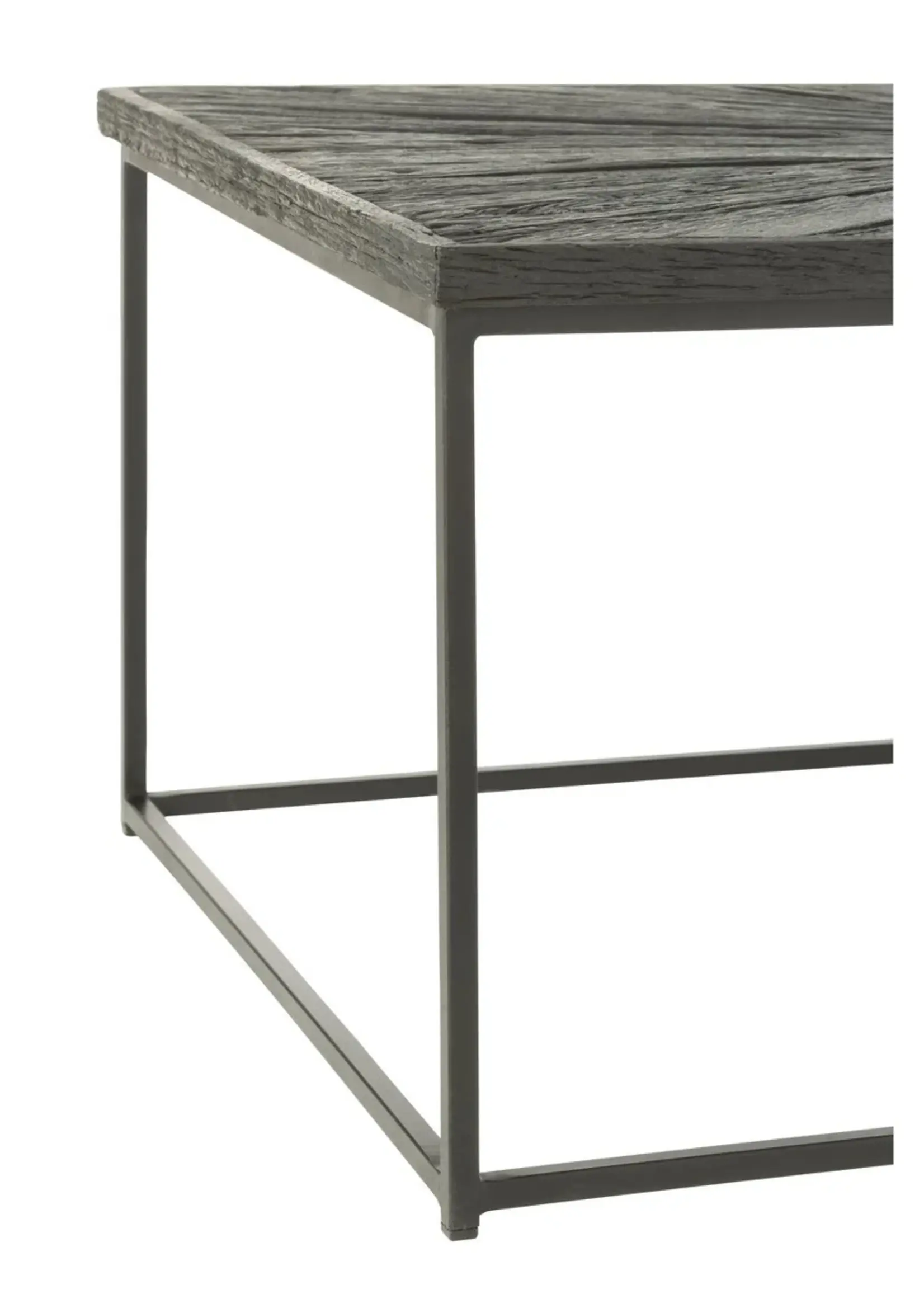 J-line  J-Line salontafel Shanil - hout/ijzer - zwart