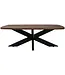 Home67 Salontafel Felix – Espresso Mangohout – 120 x 55 cm