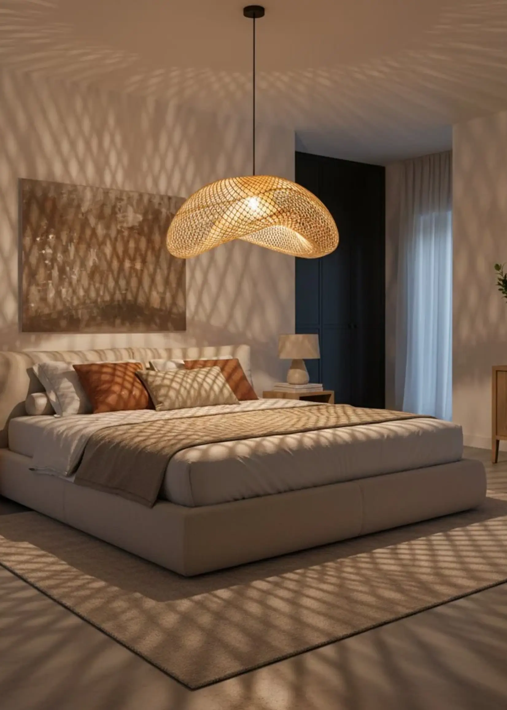 Raw materials Maze hanglamp Organic XL