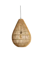 Raw materials Maze hanglamp druppel naturel