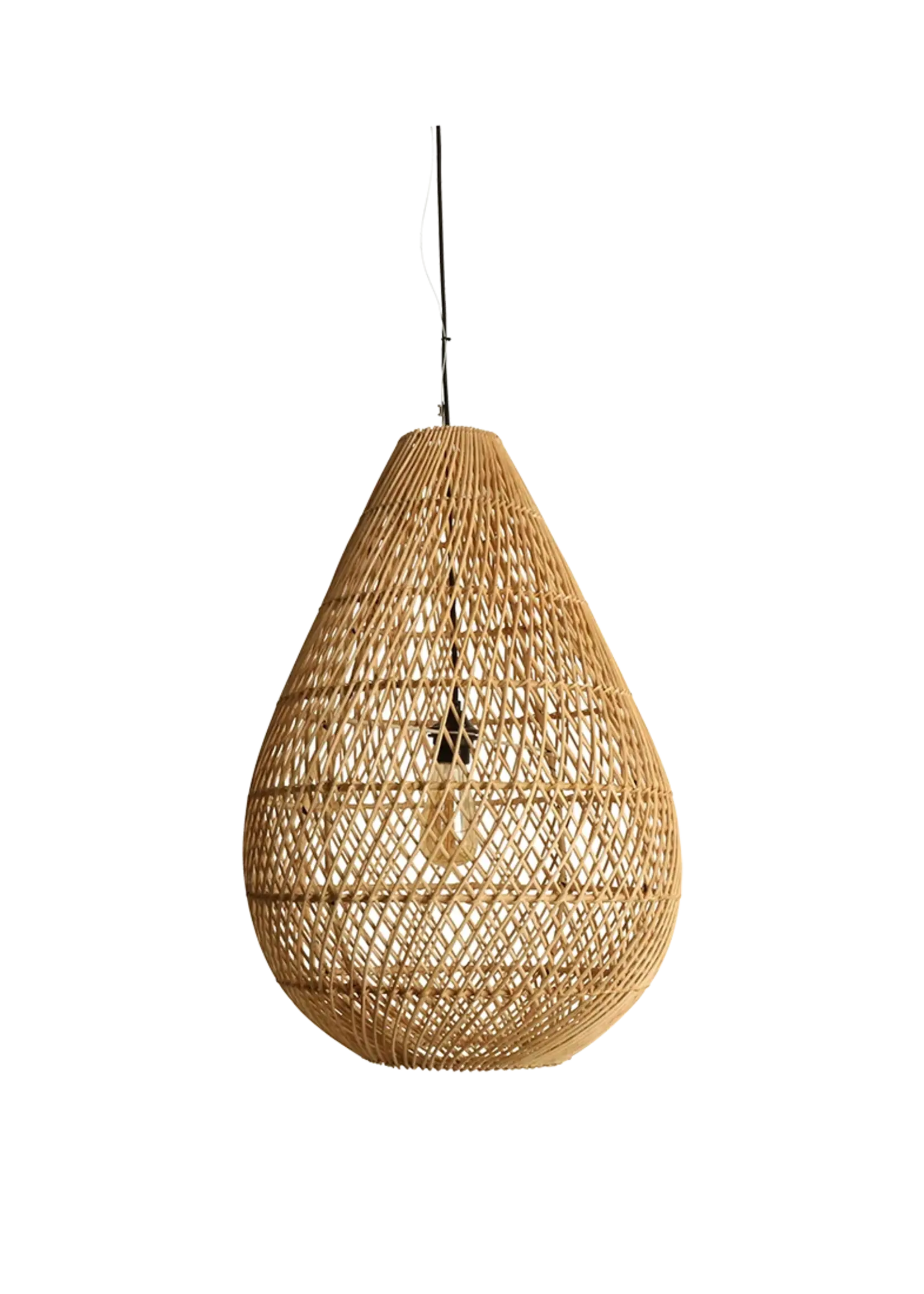 Raw materials Maze hanglamp druppel naturel