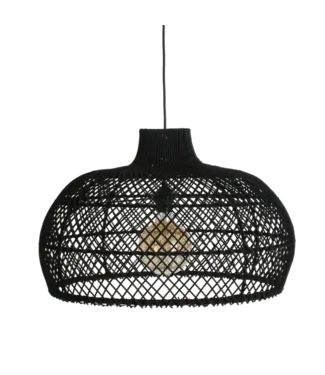 Raw materials Maze hanglamp zwart large