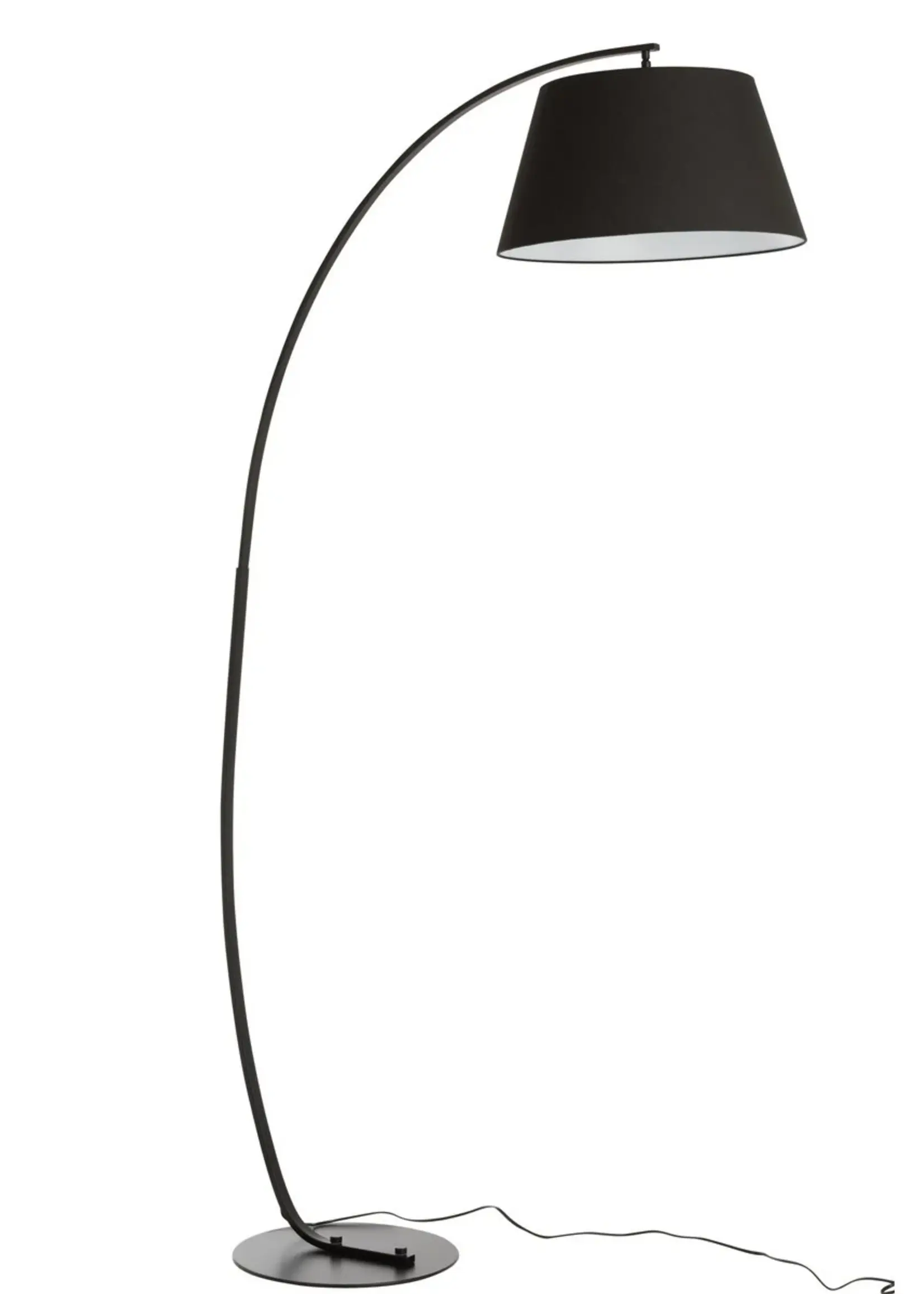 J-line  J-Line lamp Staand Boog - metaal - zwart