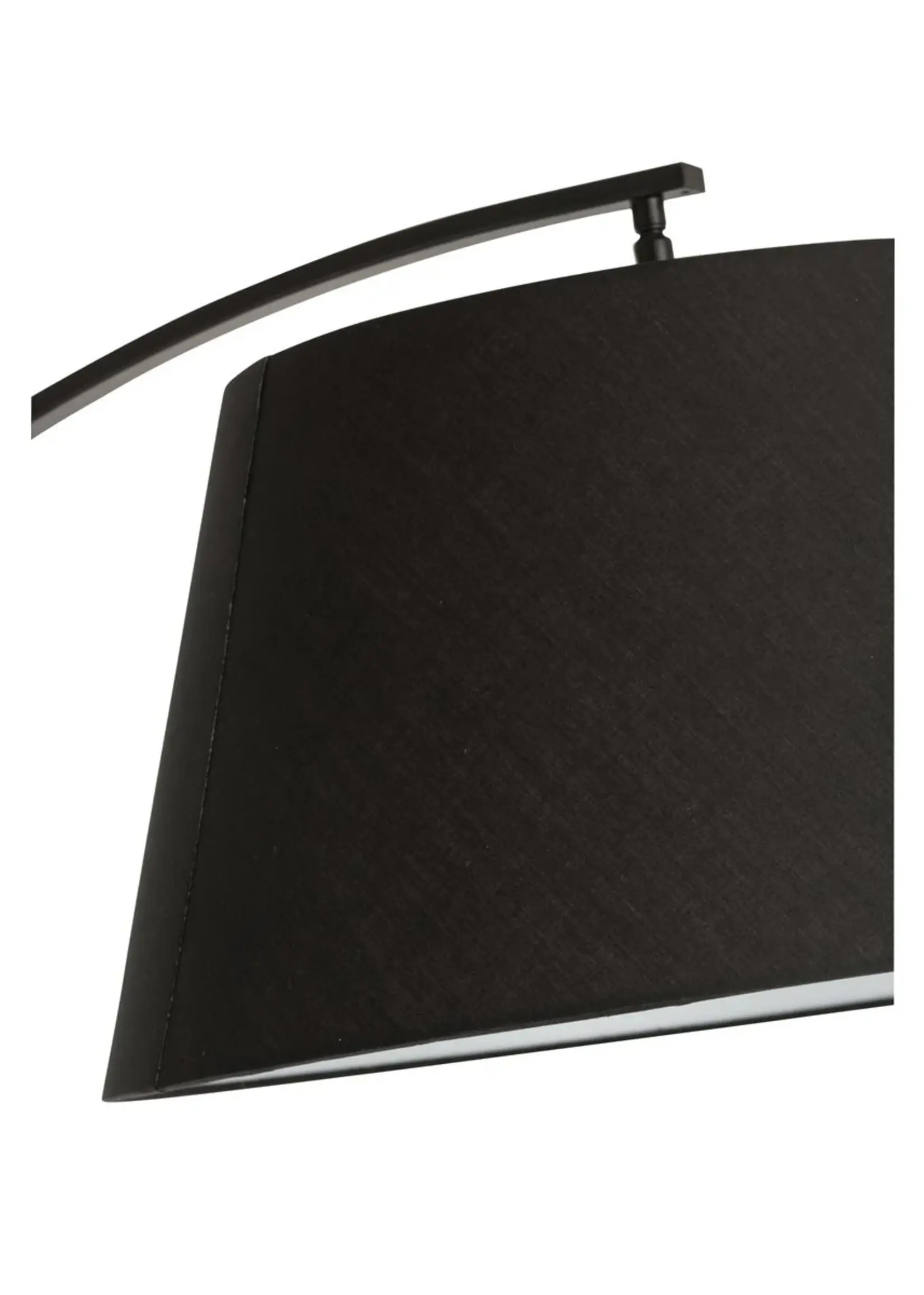 J-line  J-Line lamp Staand Boog - metaal - zwart