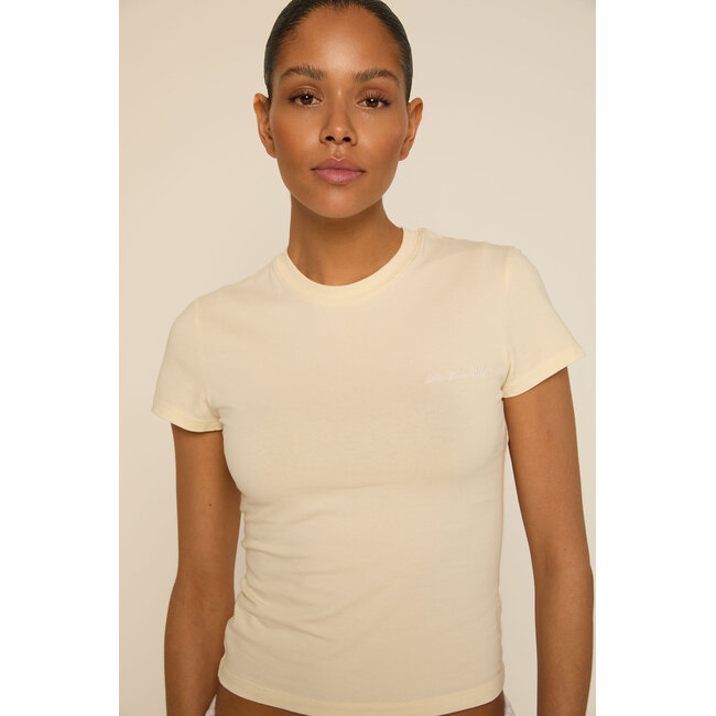 The Lola Club Nicole Tee - Vanilla