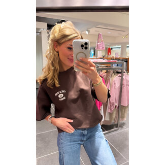 The Lola Club Anine Sweater - Espresso