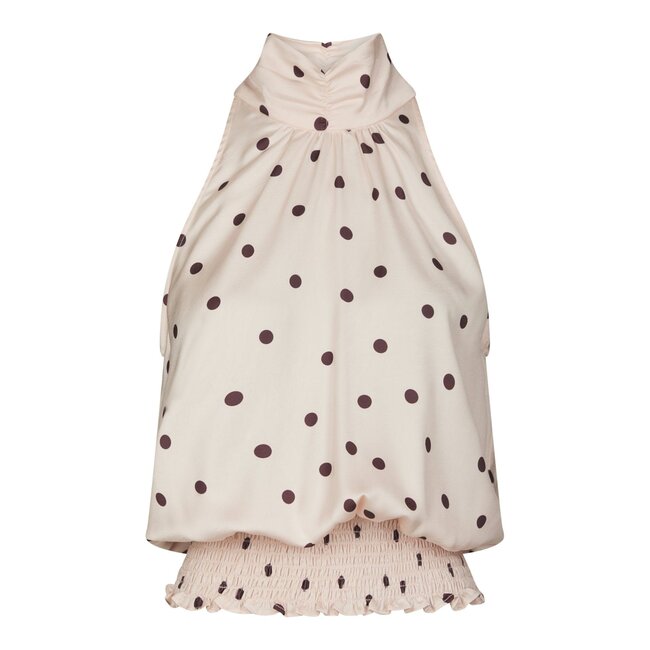 Neo Noir Jos Big Dot Blouse 169173 - Roze