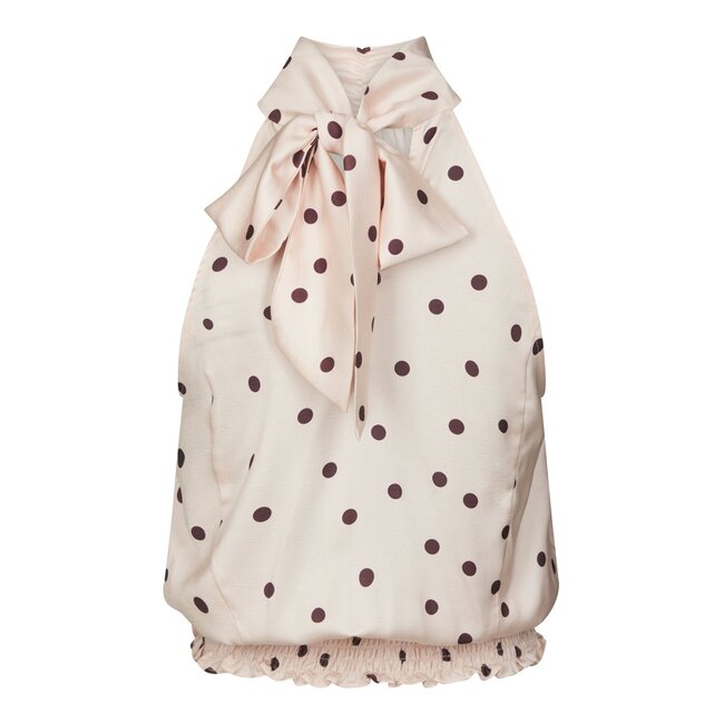 Neo Noir Jos Big Dot Blouse 169173 - Roze