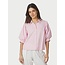 Neo Noir Etta Soft Stripe Stone Blouse 166416 - Light Pink