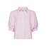 Neo Noir Etta Soft Stripe Stone Blouse 166416 - Light Pink