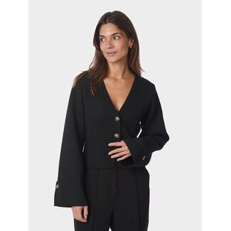 Neo Noir Fulvia Knit Blouse 167244 - Donker Bruin