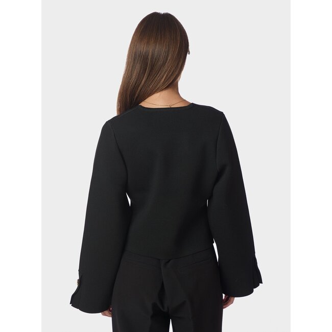 Neo Noir Fulvia Knit Blouse 167244 - Donker Bruin