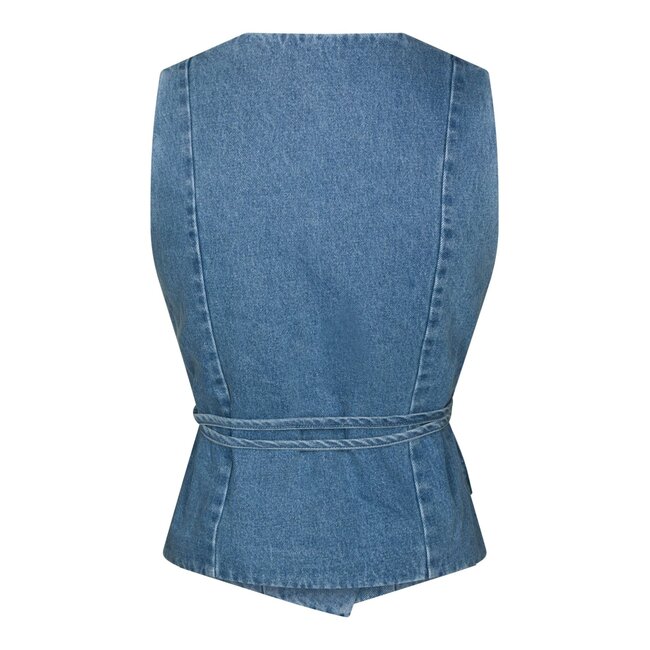 Neo Noir Samara Denim Waistcoat 168983 - Jeans