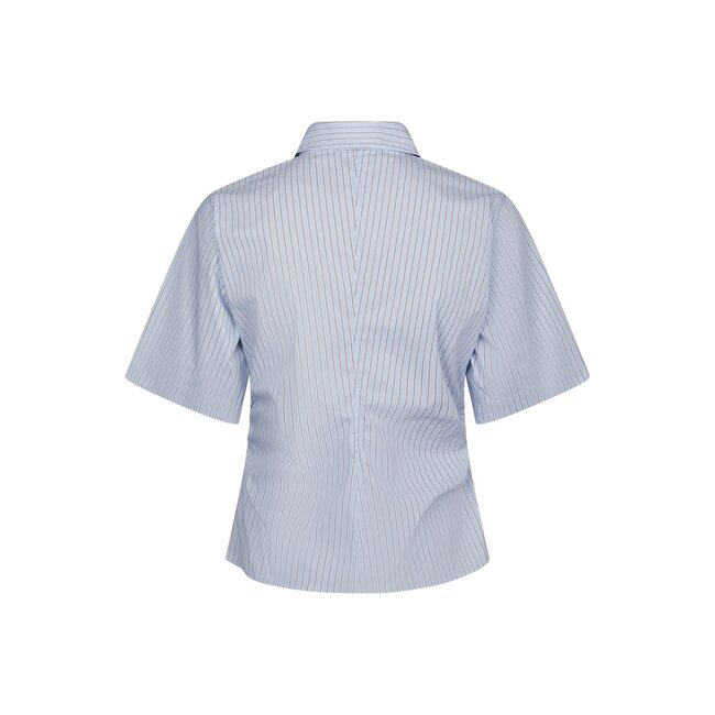 Neo Noir Hazell Stripe Shirt 169490 - Blauw