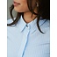 Neo Noir Frannie Soft Stripe Shirt  169738 - Licht Blauw