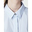 Neo Noir Frannie Soft Stripe Shirt  169738 - Licht Blauw