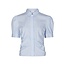 Neo Noir Frannie Soft Stripe Shirt  169738 - Licht Blauw