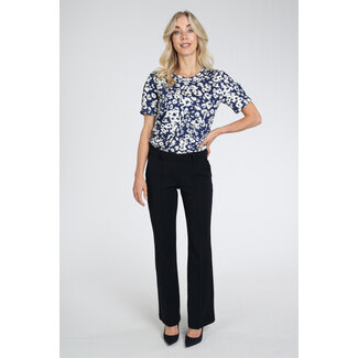 Cambio Francoise Straight Fit Pantalon 6337 0332 01 - Dark Navy Blue