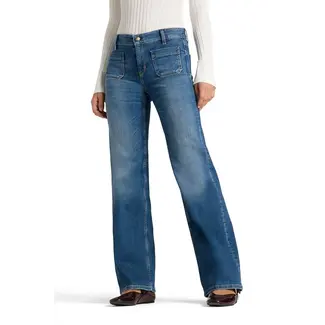 Cambio Amara Wide Leg Jeans 9182 0011 00 - Jeans Blue