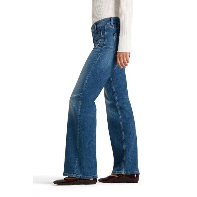 Cambio Amara Wide Leg Jeans 9182 0011 00 - Jeans Blue