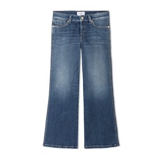 Cambio Fina Wide Leg Jeans 9129 0017 00 - Radiant Ocean Blue