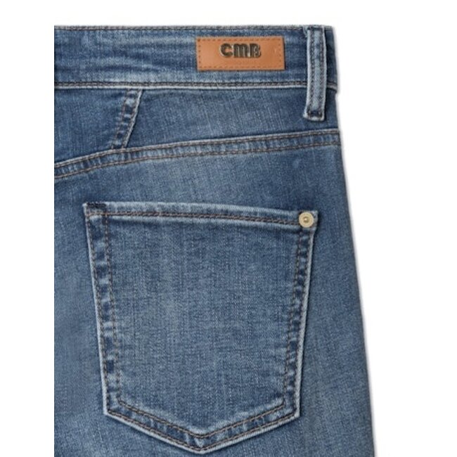 Cambio Fina Wide Leg Jeans 9129 0017 00 - Radiant Ocean Blue