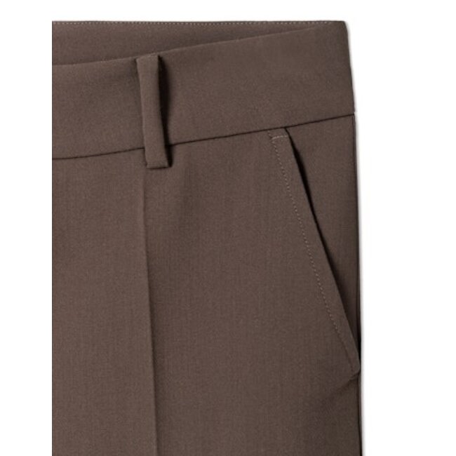 Cambio Grace Wide Leg Pantalon 6349 0359 00 - Espresso Earth