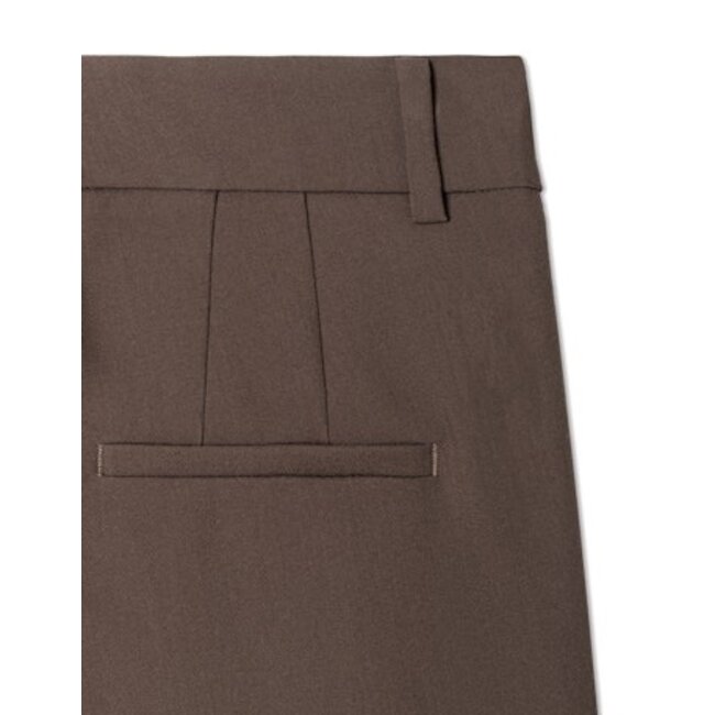 Cambio Grace Wide Leg Pantalon 6349 0359 00 - Espresso Earth