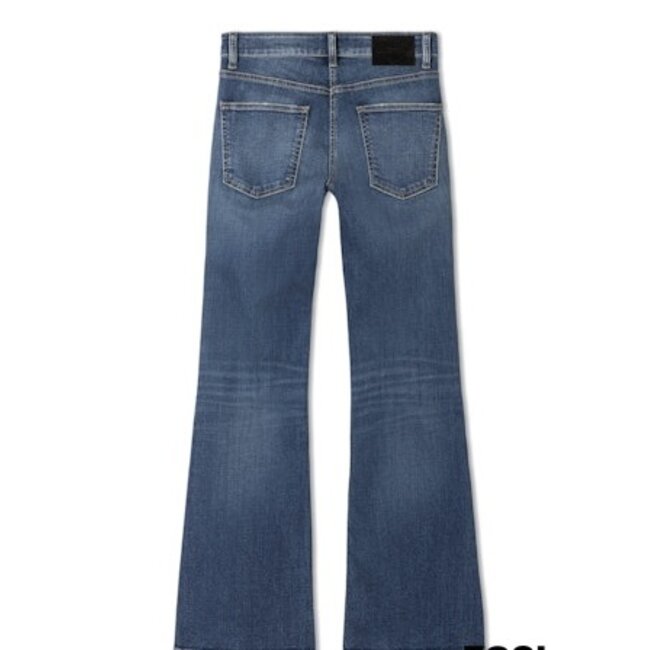 Cambio Fabienne Pocket Flair Jeans 9129 0095 05 - Modern Ocean Glow