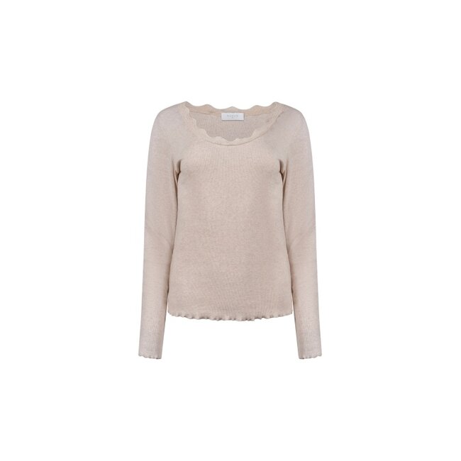 Nukus Mika Kant Top NKF01101 - Sand