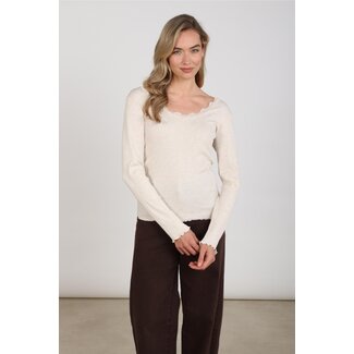 Nukus Mika Kant Top NKF01101 - Sand
