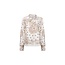 Nukus Angie Tie Paisley Blouse NKF02201 - Offwhite/Toffee