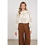 Nukus Angie Tie Paisley Blouse NKF02201 - Offwhite/Toffee