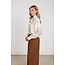 Nukus Angie Tie Paisley Blouse NKF02201 - Offwhite/Toffee