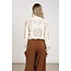 Nukus Angie Tie Paisley Blouse NKF02201 - Offwhite/Toffee