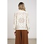 Nukus Angie Tie Paisley Blouse NKF02201 - Offwhite/Toffee