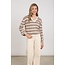 Nukus Kim Stripe Pullover NKF03054 - Sand/Toffee
