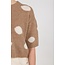Nukus Lara Dots Pullover NKF03080 - Taupe